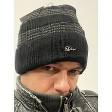Touca de Lã  Masculina Gorro de Lã  Forrado Neve Touca de Frio Inverno
