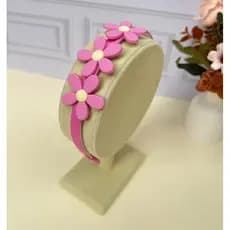 Tiara Arco infantil jardim encantado para meninas flexível com flores coloridas