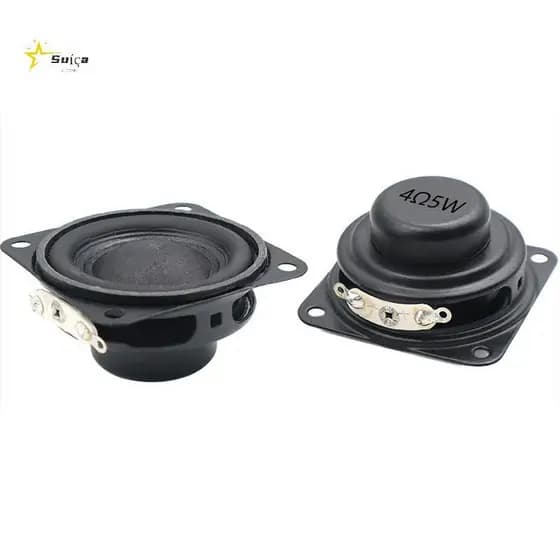 Awhrtwb 1PC Alto-Falante De Áudio De Gama Completa 40MM 4 Ohm 5W Estéreo HiFi Novo