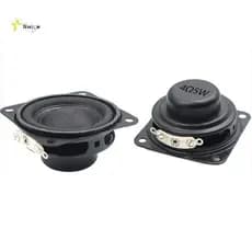 Awhrtwb 1PC Alto-Falante De Áudio De Gama Completa 40MM 4 Ohm 5W Estéreo HiFi Novo