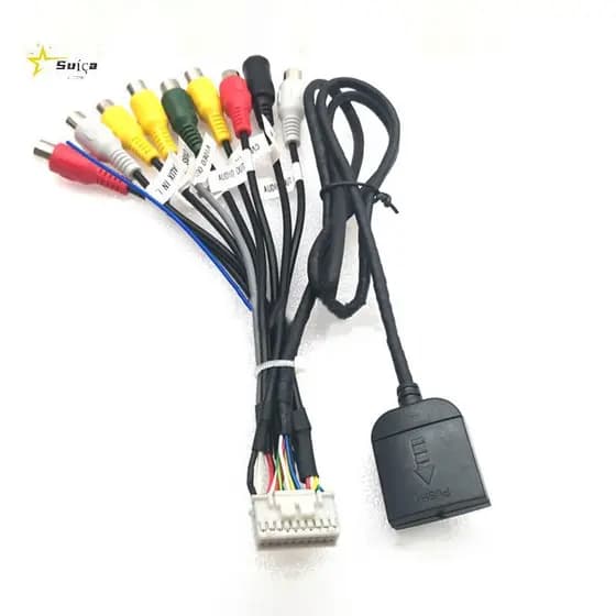 Awhrtwb Saída De Rádio Do Carro Chicote De Fios Fiação Conector Adaptador Cabo 4G SIM Slot Para + Antena 4G Novo