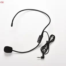 Microfone De Fone De Ouvido Com Fio Vocal microfono Para Alto-Falante Amplificador De Voz Mike