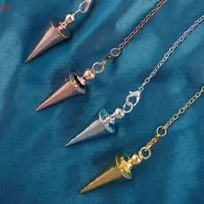 Pêndulo De Metal Para Joias De Cura Espiritual Antigo Radiestesia