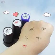 Selos Variados De Mosquitos Para Crianças , Auto-Tintas , Scrapbooking , Faça Você Mesmo , Brincadeiras , Brinquedos , P