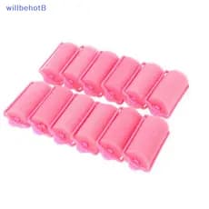 [WillbehotB] 12 Pçs/Saco Esponja Almofada De Espuma Rolos De Estilo De Cabelo Ferramenta De Torção Novo []