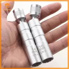CKFR Adaptador De Chave De Soquete De Vela De Ignição 14mm16mm Conjunto Junta Universal Com Flexível Magnético Parede Fi