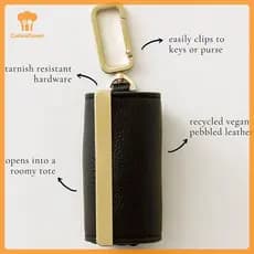 CKFR Bolsa De Armazenamento Elegante Para Chaveiro De Viagem , Sacola De Compras Conveniente Ecológica De Grande Capacid