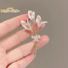 [FunfasterB] Broche De Cristal Lapela Pin Rhinestone Jóias Femininas Alfinetes De Casamento Grandes Broches Para Roupas De Espartilho Feminino [Novo]