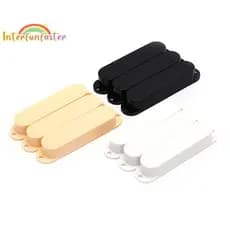 [Interfunfasterfunb] 3 Peças De Capas De Guitarra De Bobina Única De Plástico Fechado Para Elétrica [Novo]