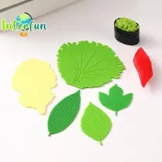 [InterfunB] 1 Conjunto De Folhas Bento Prato Copo Separador De Almoço Sushi Tapete De Arroz Acessórios De Decoração Faça