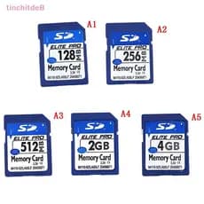 [TinchitdeB] 128 Mb 256 512 2 Gb 4 Cartão Padrão Memória digital Segura [Novo]