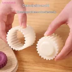 [TinchitdeB] Molde De Pastelaria Removível Para Carimbo De Bolo Lunar , Ferramenta De Decoração , Pressão Manual , Cozim