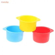 Risesun Silicone Bowls Hair Removal Wax Warmer + Stirring Stick Non-Stick Pan Beauty new