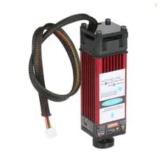 Woho 10W Laser Módulo 450nm Gravura Cabeça Ajustável Comprimento Focal De Alta Precisão Plástico Couro Madeira Acrílico