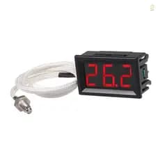 XH-B310 Termômetro Digital Industrial 12V Medidor De Temperatura K-Tipo M6 Termopar Tester-30 ~ 800 ° C Termógrafo De Al