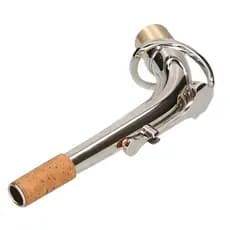 wohobr Saxofone Alto Pescoço Latão Dobra Sax Peça De Substituição Acessório