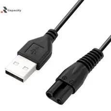 Cabo Carregador De Capacidade Compatível Com Meridiano Aliciamento Barbeador Elétrico Aparador Substituição De Carregame