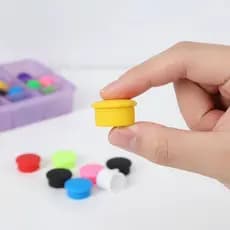 Tampas De Silicone Antiderrapantes À Prova De Vazamento Para Garrafas De Insulina De 3/5ML , 12 Peças , Capas Protetoras