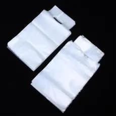 Sacos De Café De Copo Duplo Único De Plástico Transparente 100 Unidades Descartáveis Para Viagem Entrega De Restaurante