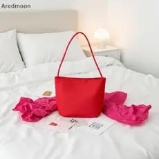 Bolsa Feminina De Alta Capacidade , De Ombro Para Axilas , Letras Bordadas À Prova D'água , Sacolas Venda