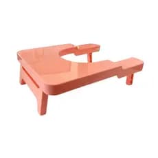 Mini Mesa Extensora para Máquina de Costura  Rosa – Estabilidade e Agilidade