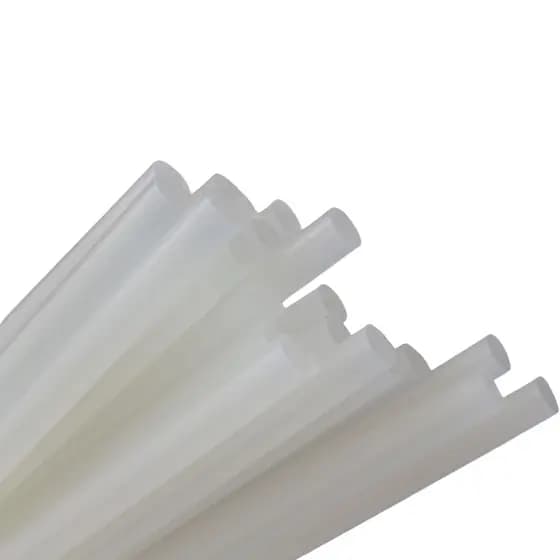 Bastão de cola quente 07 mm fino transparente pacotão de 1KG envio para todo Brasil