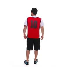 Colete De Futebol Numerado Kit 6 Peças - 1 A 6