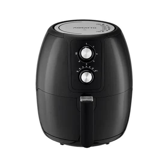 Fritadeira Elétrica Air Fryer Agratto 3,6l Preta 110V