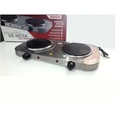 Fogão Elétrico De Mesa 2 Bocas Inóx 220V