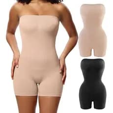 Cinta Body Macaquinho Modelador Sem Alça Discreto Não Marca