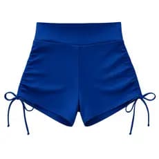 Short Curto Suplex Feminino Academia Laço Lateral Fitness Roupa Malhar Treinar