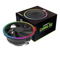 Cooler Air LED RGB Universal Processador 120mm Intel e AMD LGA 1700 1155 1151 1150 1200 1366 AM4 AM5