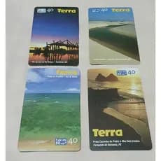 Cartões Telefônicos - Série: Revista Terra - Telefônica