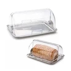 Porta Pão inox Forma 800145 29 x 21 x 13cm moderno e funcional