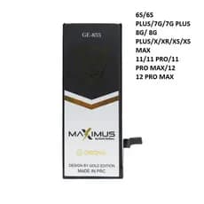 Bateria Gold iPhone saúde 100% 6G/6S/7G/8G/6Plus/6S Plus/7Plus/8Plus/X/Xs/Xr/Xs Msx/11/11Pro/12 PRO