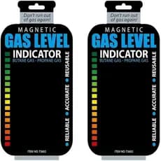 Indicador De Nível De Gás Butijão Propano Butano Lpg Magnético