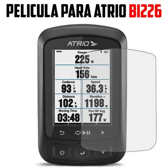 Película para Ciclocomputador gps Atrio Bi226 de Hidrogel Proteção de Tela