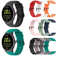 Pulseira De 22mm Compativel Com Smartwatch Bettdow Fb050 De Silicone ajustavel