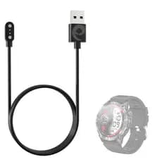 Cabo Carregador Usb Compatível Com Smartwatch Smartwatch Vwar Ace Hk08 Magnético
