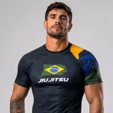 Rash Guard NoGi Jiu-Jítsu Manga Curta | Compressão Premium FPS 50+ |