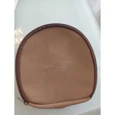 Case para Discman em Couro Legítimo Vintage com Zíper