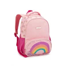 Mochila Escolar Infantil Dinossauro Tubarão Arco-íris Seanite Oferta