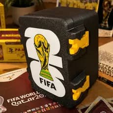 Porta Figurinhas Copa do Mundo – Organizador Personalizado