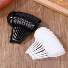 [EL] 10 Peças Colher De Chá Medidora Preta E Branca De Plástico 7g 15ml Colheres Medidoras Leite Recipiente De Grãos De