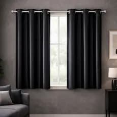 Cortina Blackout PVC 100% 2,80x1,80 Ilhós Bloqueia Luz Quarto Sala TV