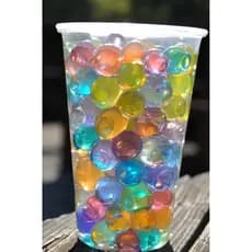 20 Sacos Bolinhas Gel Planta Cresce Água Orbeez Festa Decora