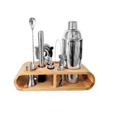 Combo Coqueteleira 750ml Aco Inox + Kit Caipirinha Profissional De Inox Coqueteleira I 750 ml