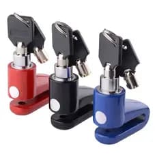 Cadeado Trava De Disco Freio Para Moto E Bike Antifurto
