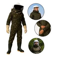 Macacão Apicultor Camuflado Profissional Tirar Abelhas Mel