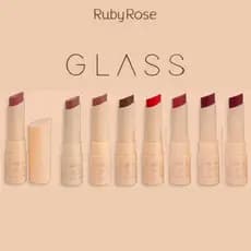 LANÇAMENTO Batom Creamy Matte Glass by Ruby Rose Alta Cobertura HBF567